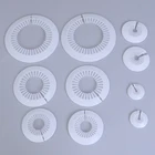 2 шт.компл. отверстие в стене кожух воздуховода смеситель для душа угловой клапан заглушка для трубы декоративная крышка фитинги для труб аксессуары