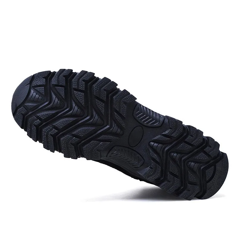 

Men's high-top military boots outdoor sports and leisure walking shoes wear-resistant non-slip walking shoes Zapatillas mujer