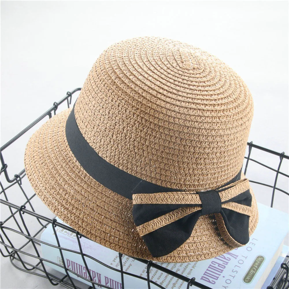 Шляпа от солнца для маленьких девочек детская соломенная шляпа летняя