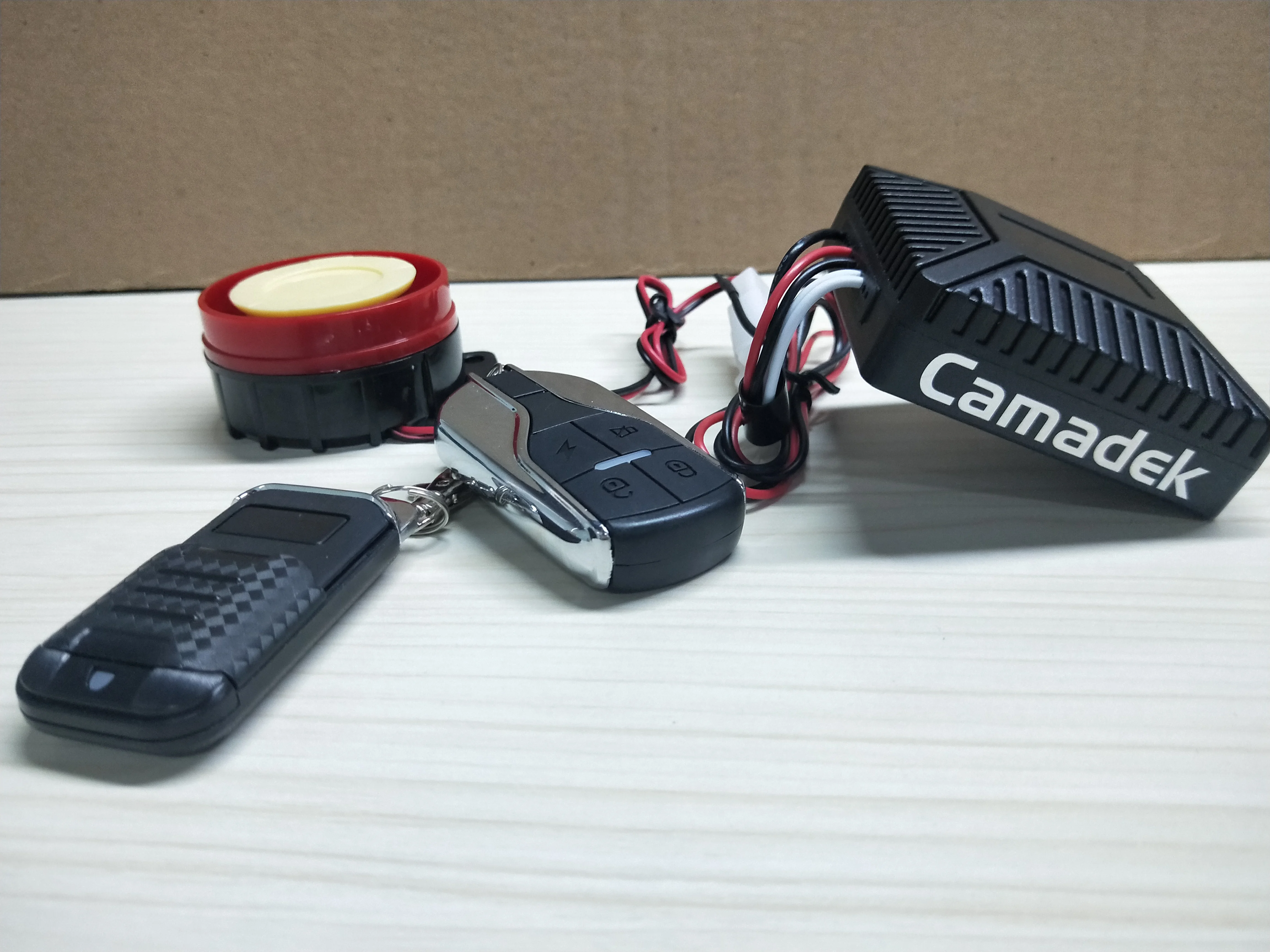 Camadek 12V Универсальный мотоцикл с напоминанием вибрацией противоугонное