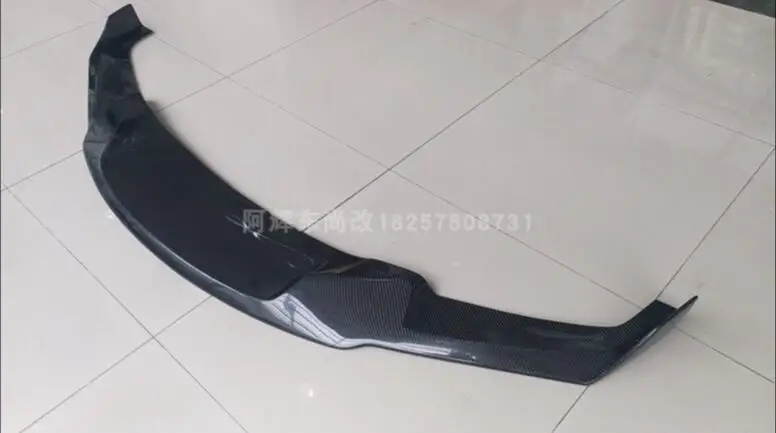 Автомобильный спойлер для переднего бампера из углеродного волокна