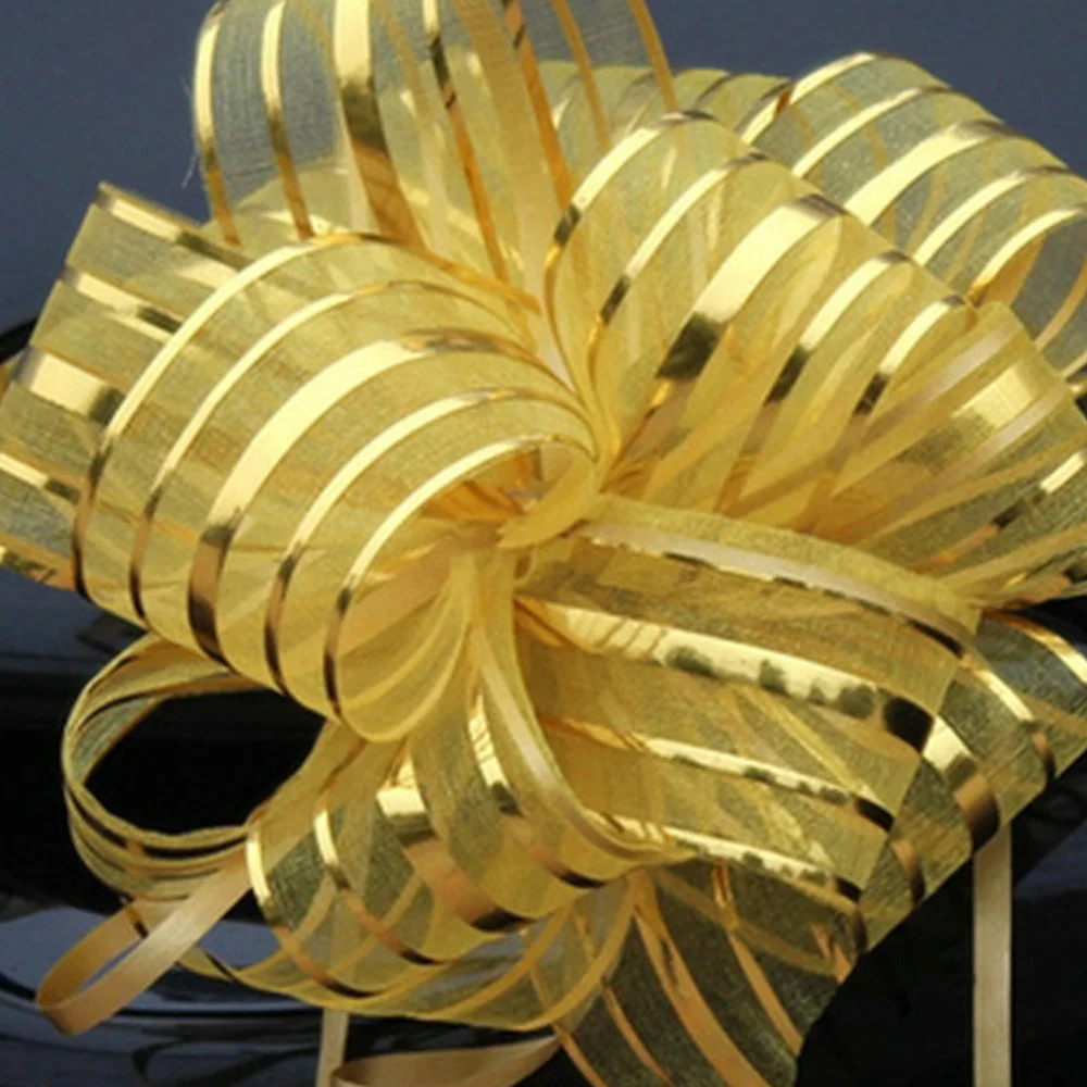 10 шт. Свадебный бант Потяните цветок подарок вечерние принадлежности для дня