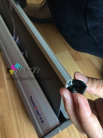 Рулонный баннер выдвижной с принтом логотипа на заказ 200x80 см наружный баннер|roll up