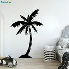 Виниловый постер YT3541 для детей, высота пальмы, фиксированный размер, наклейка на стену, съемные записи для детской комнаты