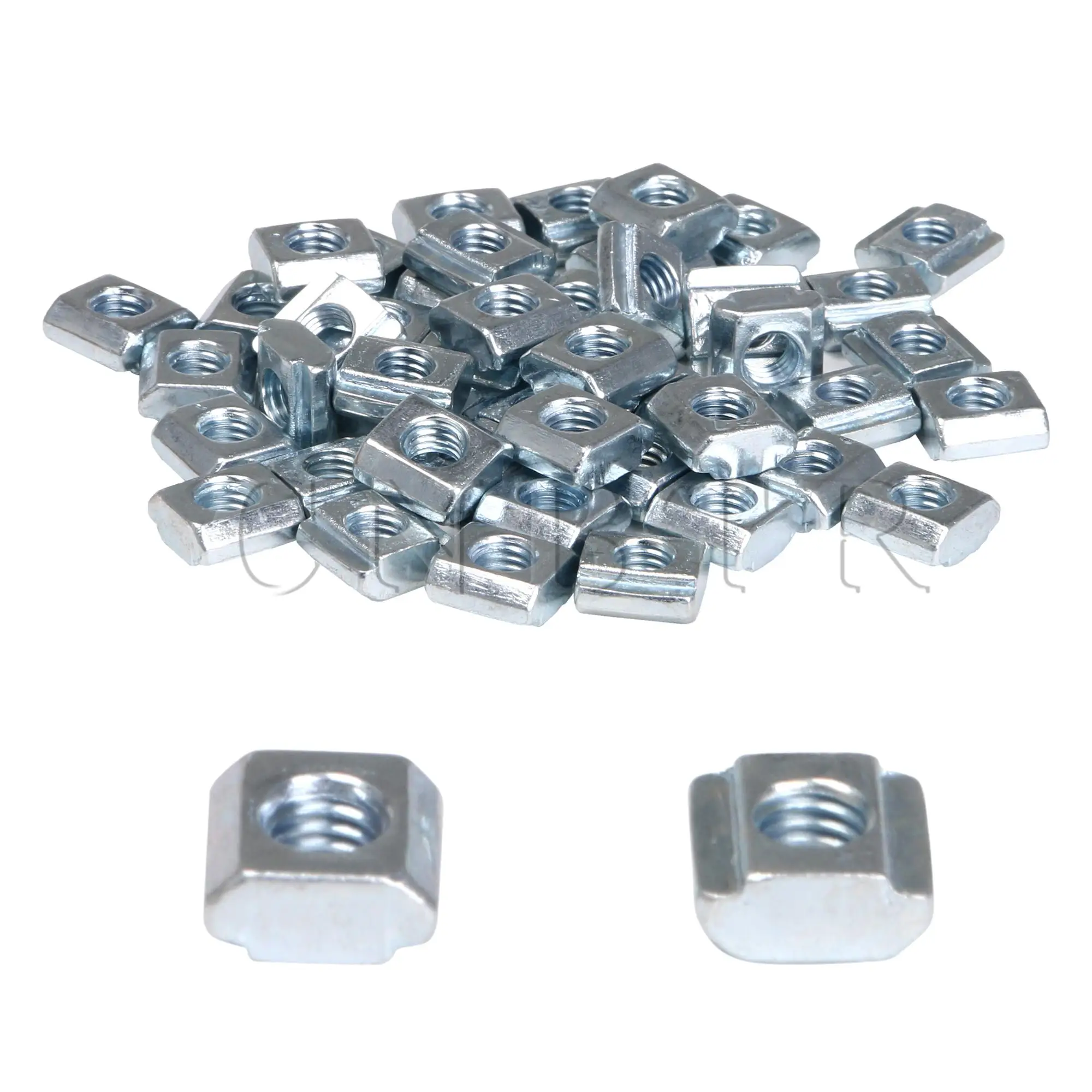 CNBTR 5 шт. серебристая резьба из углеродистой стали стандарта M5 для европейского 20