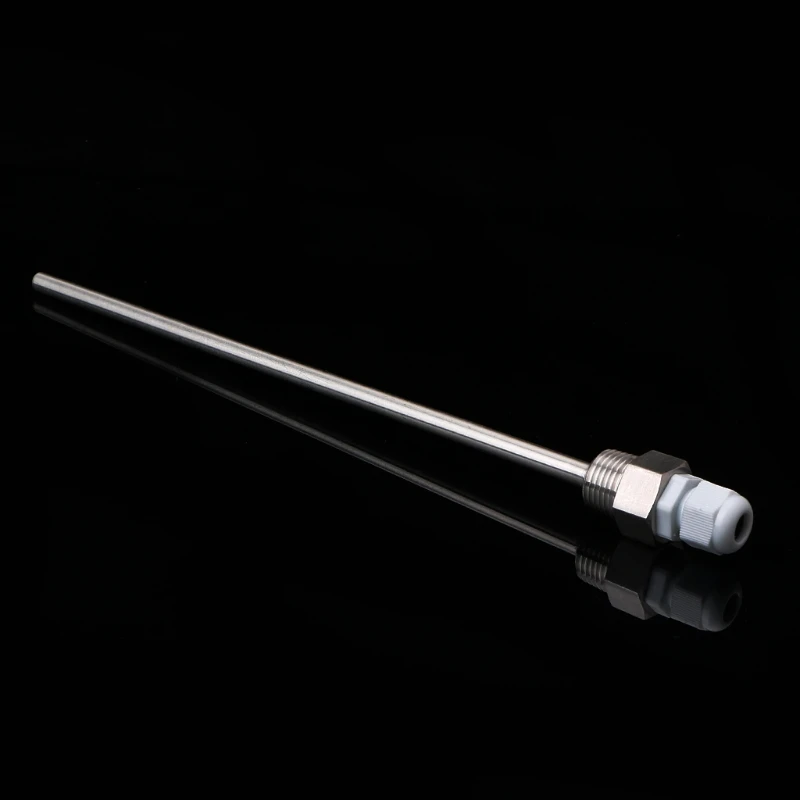 250mm 50-250 мм термопровод из нержавеющей стали 1/" NPT резьба для температурных датчиков - Цвет: 250mm