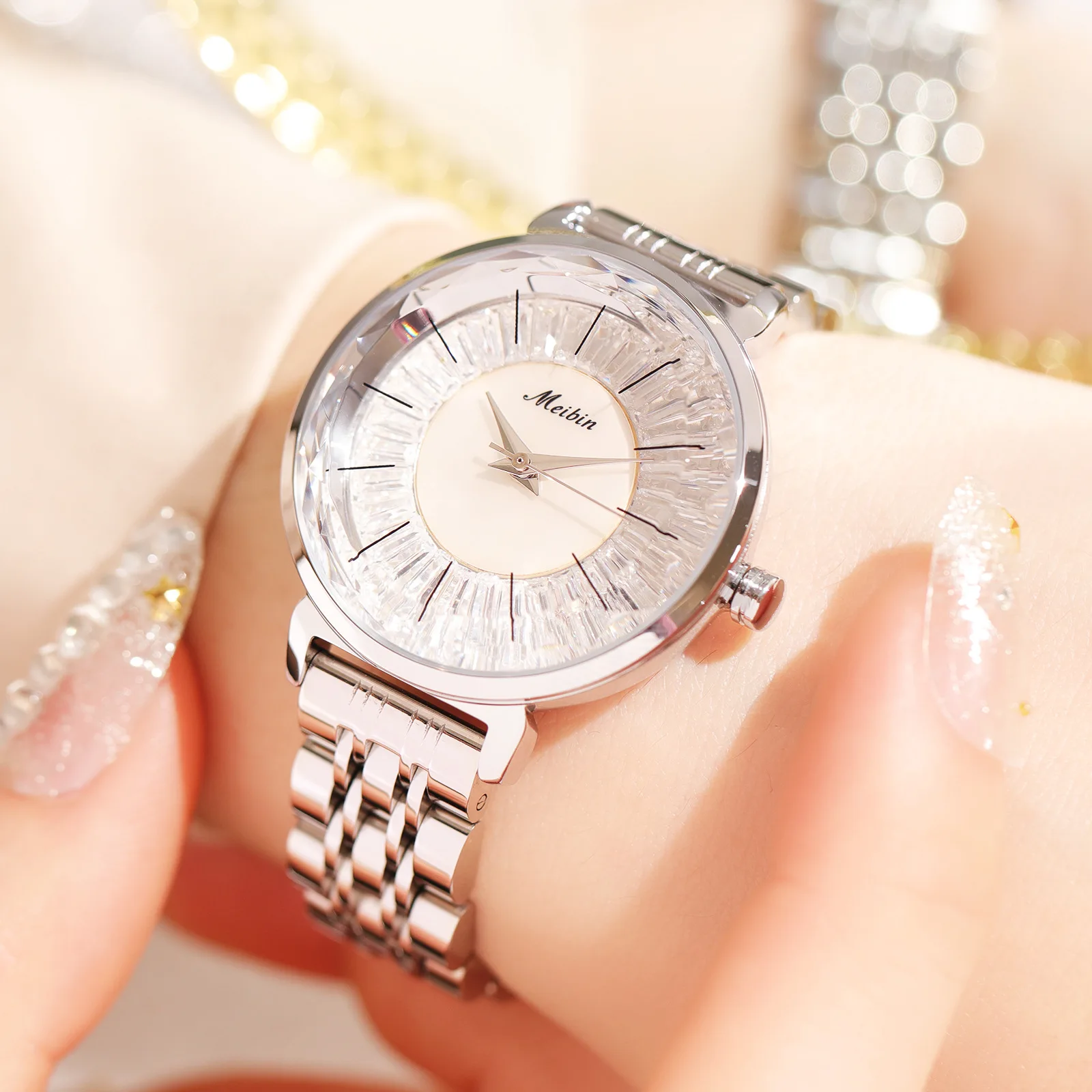 

Часы женские, кварцевые, водонепроницаемые, с маленьким циферблатом