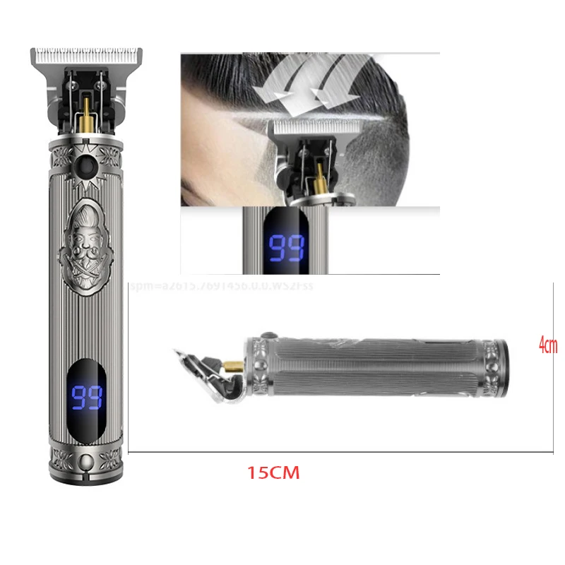 Kemei hair cutting machine revised to outliner trimmer clippers men Professional beard electric clipper barbe | Бытовая техника