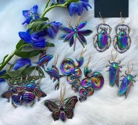 the psychedelic earrings dragonfly earringscicada earringssnake earringsbee earrings