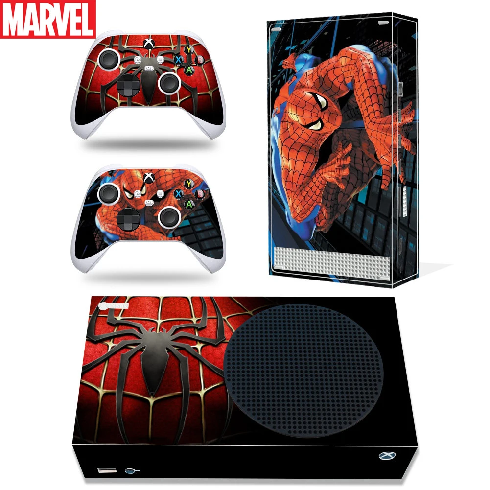 Marvel Iron Man Spiderman Skin Sticker Decal Cover for Xbox...