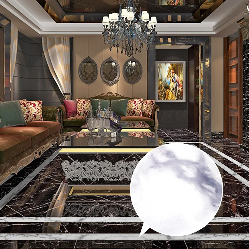 Funlife геометрический узор линии талии белый скандинавский мраморный Кухонный