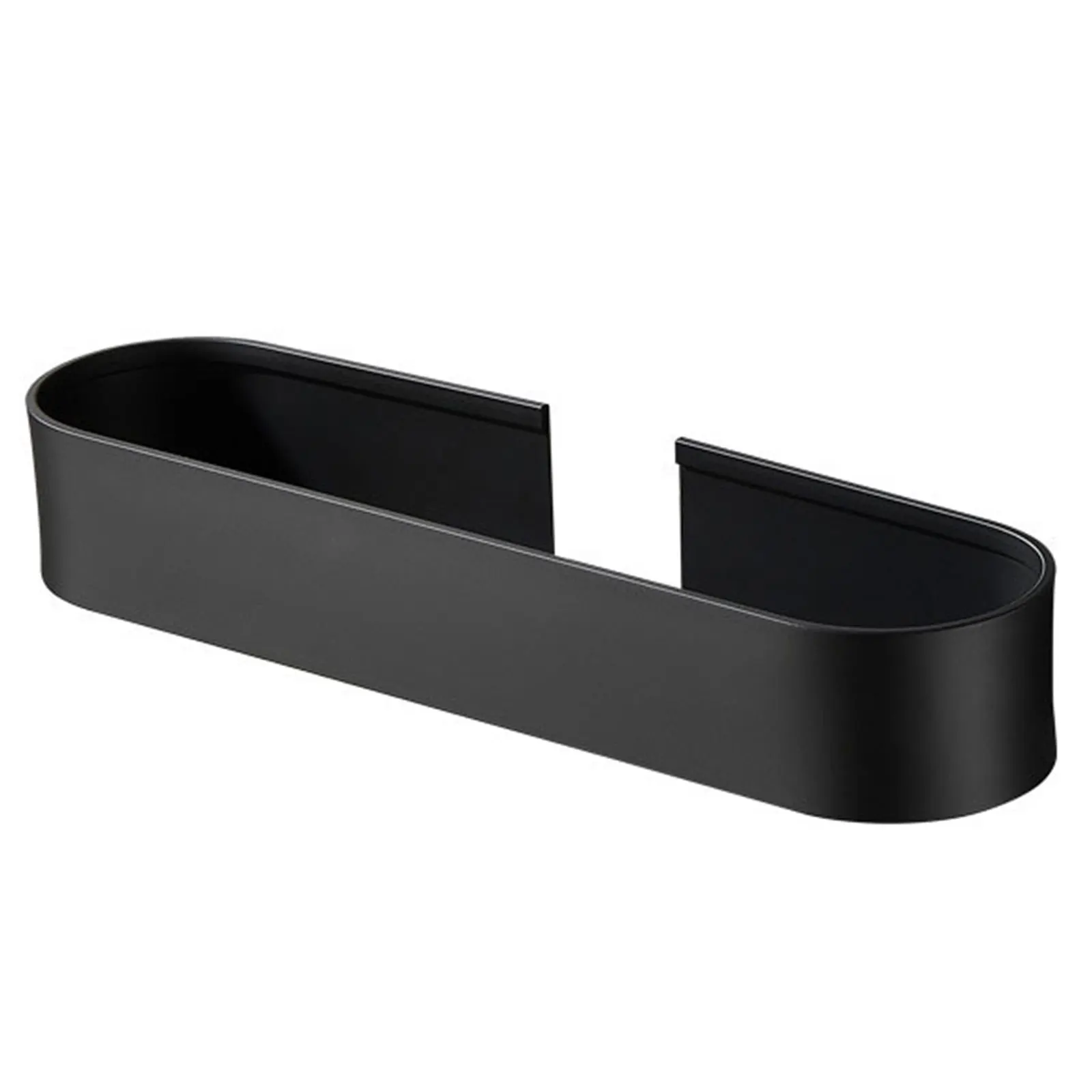 

Black Bathroom Shelf 30-50cm Lenght Kitchen Wall Shelves Shower Basket Storage Rack Towel Bar Robe Hooks Bathroom Accessories