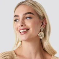 YMYW из цинкового сплава цинковый сплав модные серьги капли ракушки в стиле ретро с