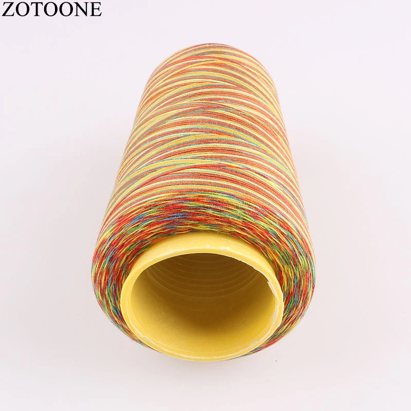 Набор цветных ниток для швейной машинки ZOTOONE аксессуары шитья сделай сам|Швейные