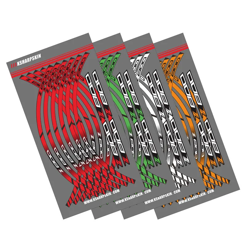 12 светоотражающих наклеек на ступицу колеса для стайлинга мотоцикла