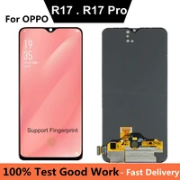 6 4 oled lcd for oppo r17 r17 pro lcd display touch screen digitizer assembly for oppo rx17 pro rx17 neo lcd screen