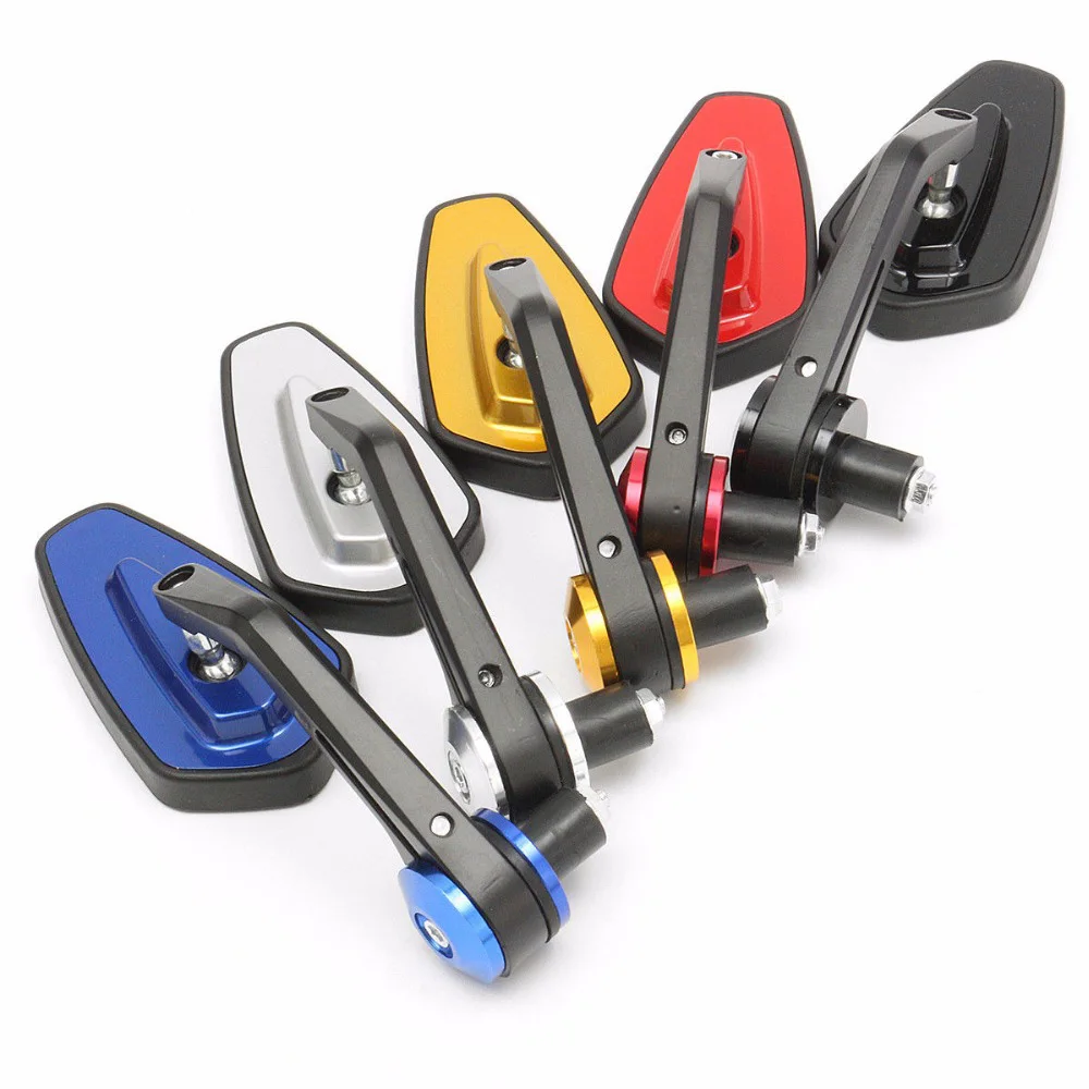 

Side Motorcycle Mirror End Accessories Rearview Replacement 7/8\\\\\\\" Universal