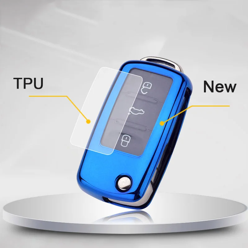TPU Key case for car VW Golf Bora Jetta POLO GOLF Passat Skoda octevia A5 Fabia seat Leon accessorie interior new | Автомобили и