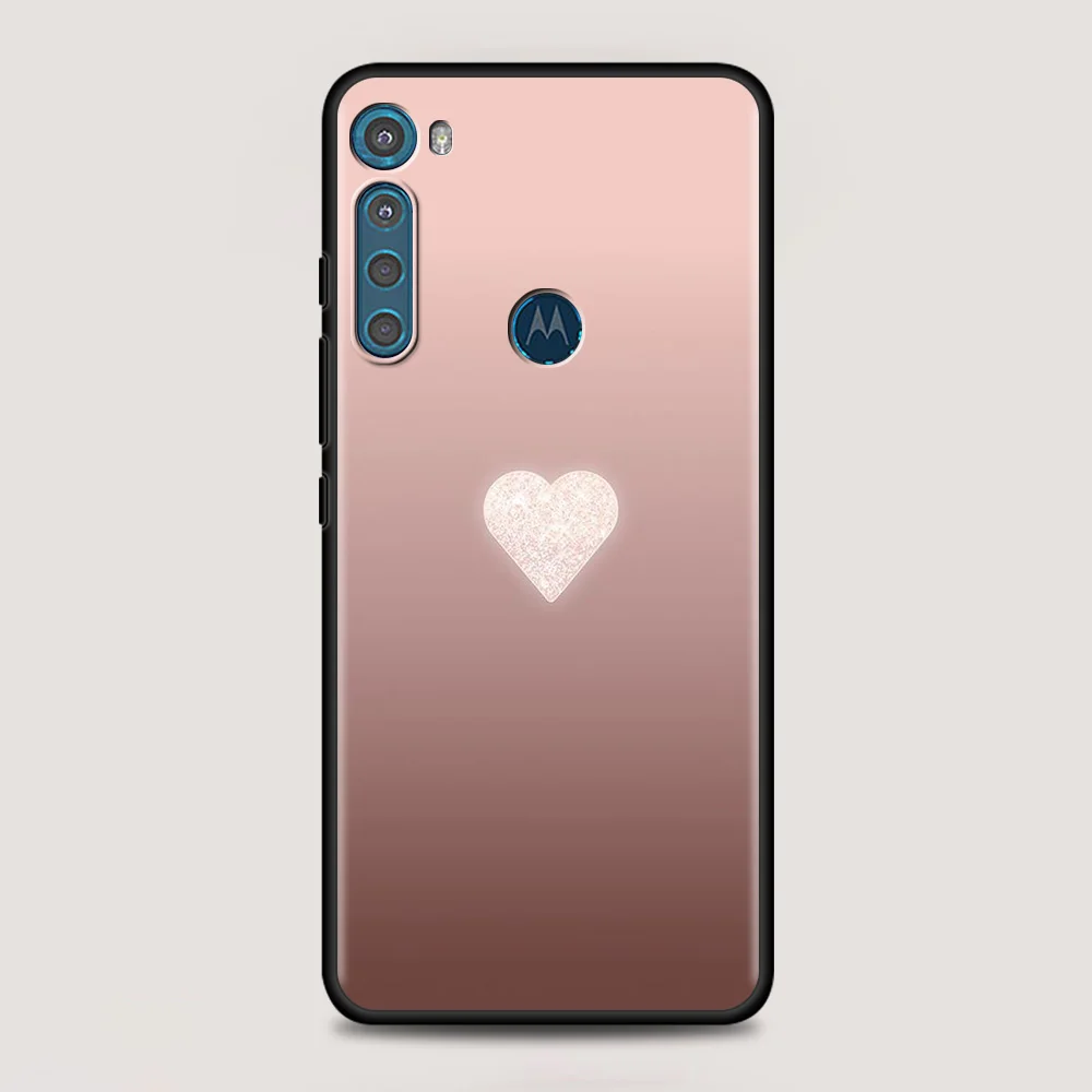 Beautiful Rose Picture For MOTOROLA One Fusion Case for Moto G10 G9 G8 Plus Play Power One G20 G30 G40 G50 G60 Edge 20 Shell
