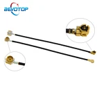 2 шт. U.fl IPX IPEX1 папа к IPEX1 мамаIPEX4 MHF4 мама разъем отрезок RF1.13  RF0.81 IPEX Перемычка Удлинительный кабель