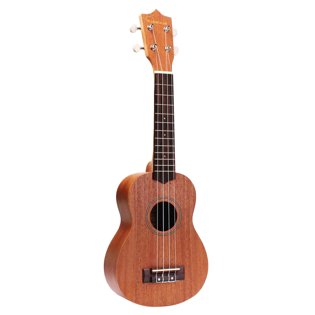 

Гавайская гитара Uke, 21 дюйм, 15 ладов, 4-Tring, коричневого цвета
