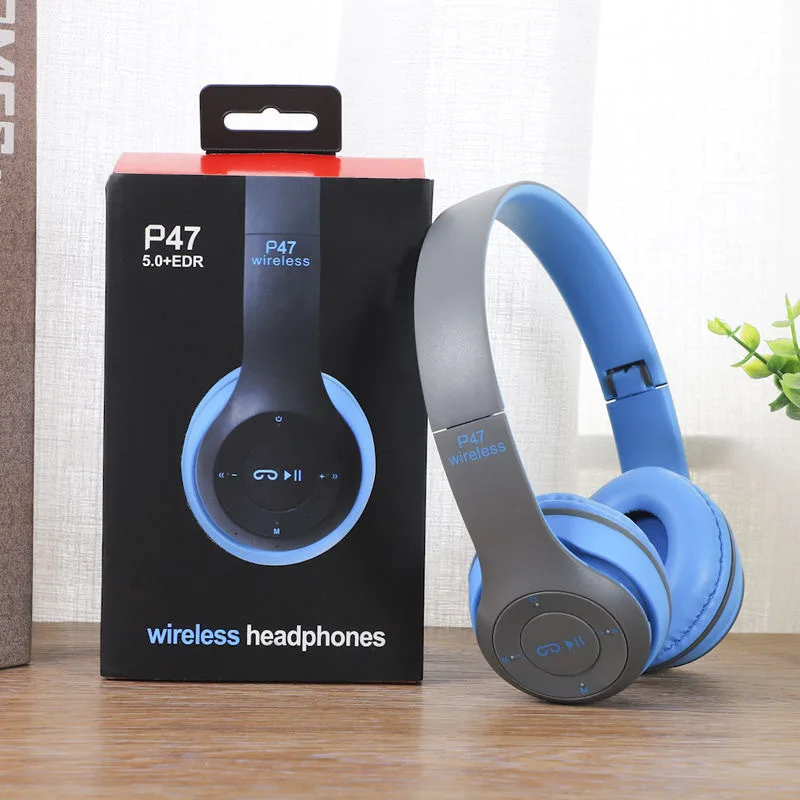 

New headphones wireless 5.0 bluetooth headphones headset music stereo helmets headset Gaming Foldable for phone PC tablet Gift