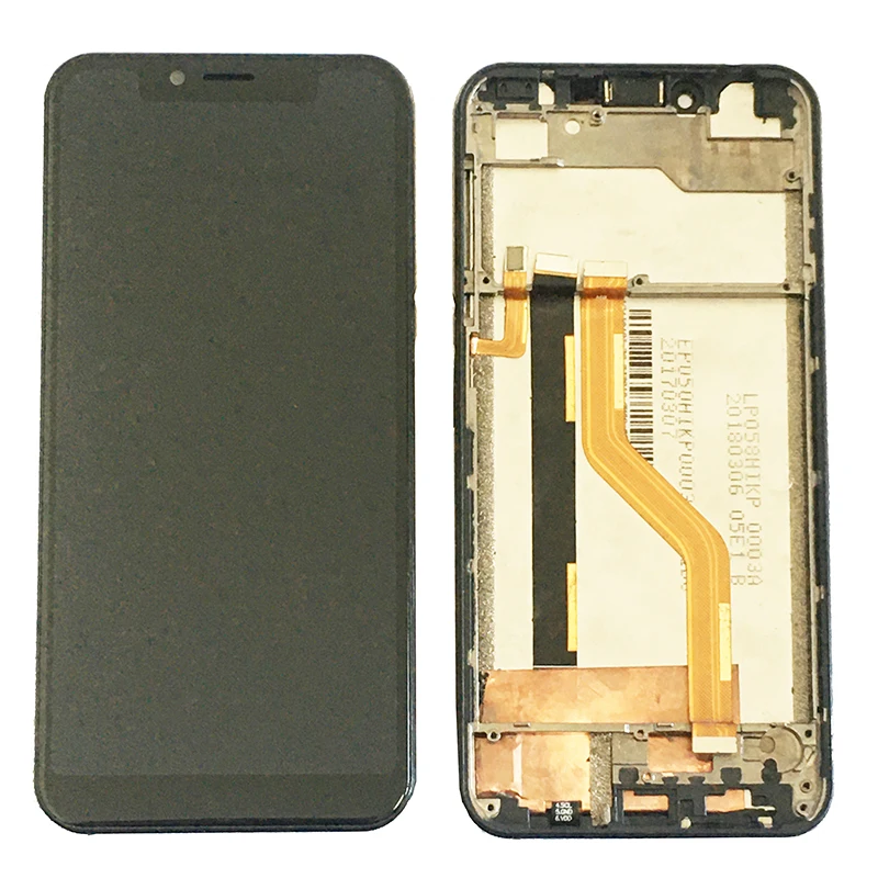 С/без рамки 6,18 дюймов для Elephone A4 ЖК-дисплей с сенсорным экраном стекло сенсор дигитайзер черный цвет с инструментами лента