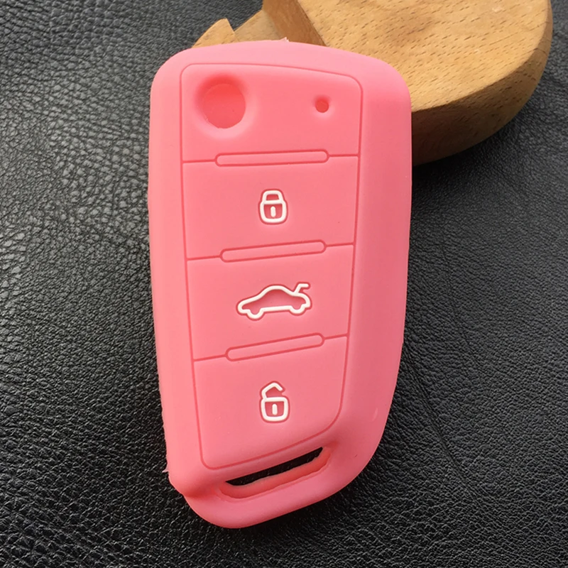 Силиконовый чехол для автомобильного ключа JAC S2 Refine S3 S4 S5 S7 R3 A5 3 кнопки аксессуары