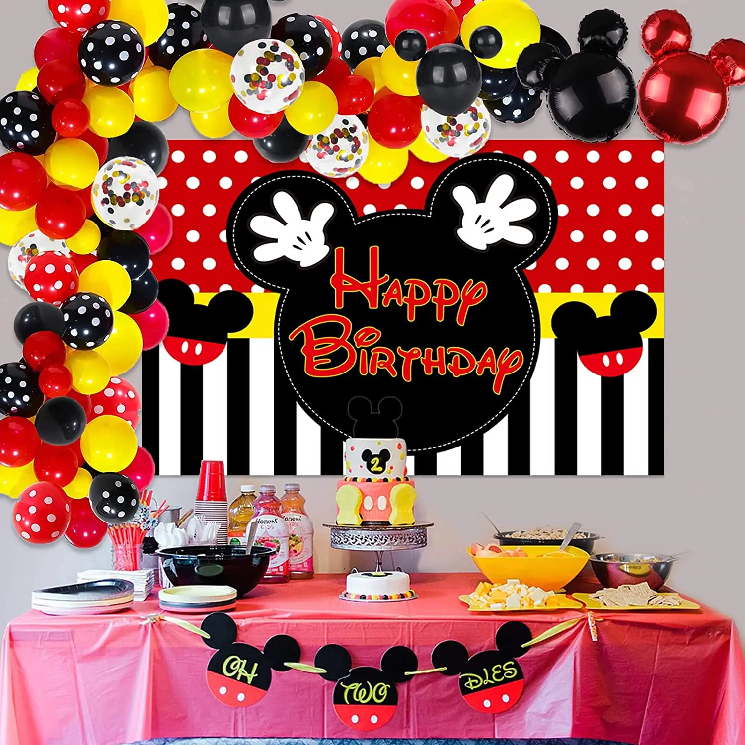 96 шт. украшения для вечерние в виде Микки Мауса | Дом и сад