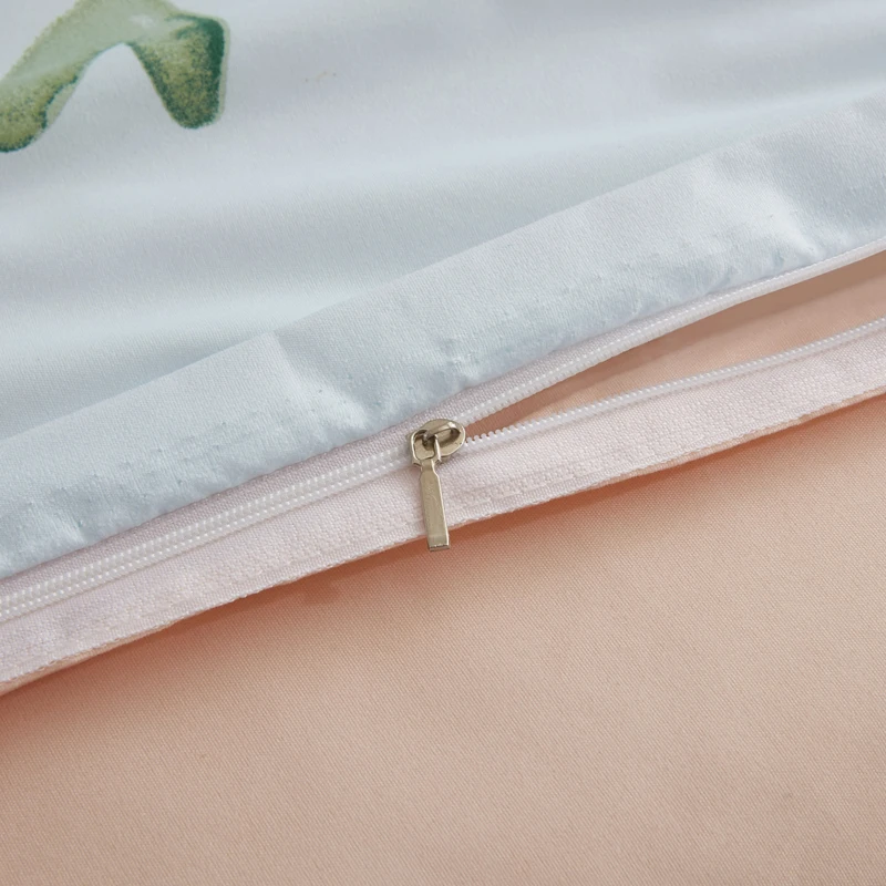 

Green Sprouts Bedding Set Duvet Cover Set Pillowcase Home Textiles 2/3pcs Bed Linen King Queen Size Dropship