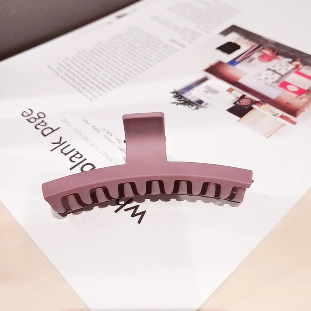 

1pc Hair Claw Large Shower Hair Clip Hairpin Back Head Clip Headdress Broken Hair Top Clip Hair Claw