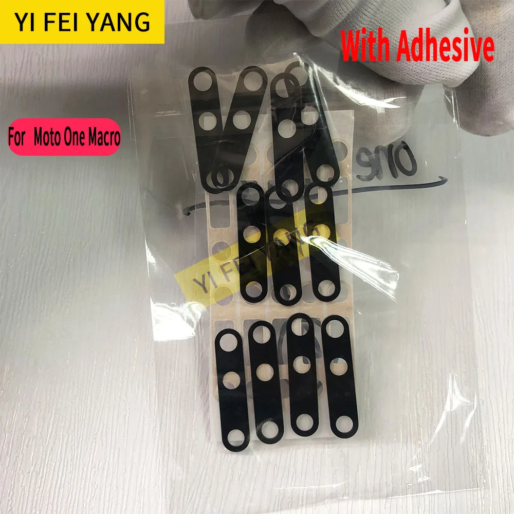 Задняя камера со стеклянным объективом для Motorola MOTO E4 E5 E6 Plus Play One Macro X4 10 шт