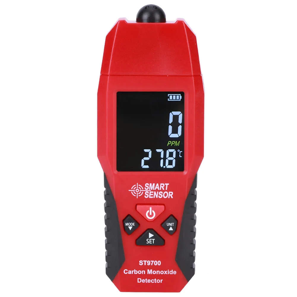 

ST9700 Handheld Carbon Monoxide Meter CO Gas Tester Air Quality Monitor Detector Gauge