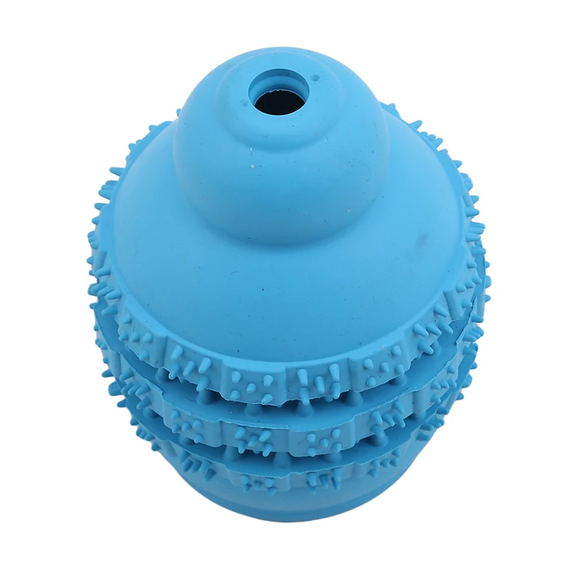 

9cm Pet Dog Toys Extra-tough Rubber Jump Toy Interactive Elasticity Ball Dog Chew Toys For Dog Tooth Cleaning Treat Ball