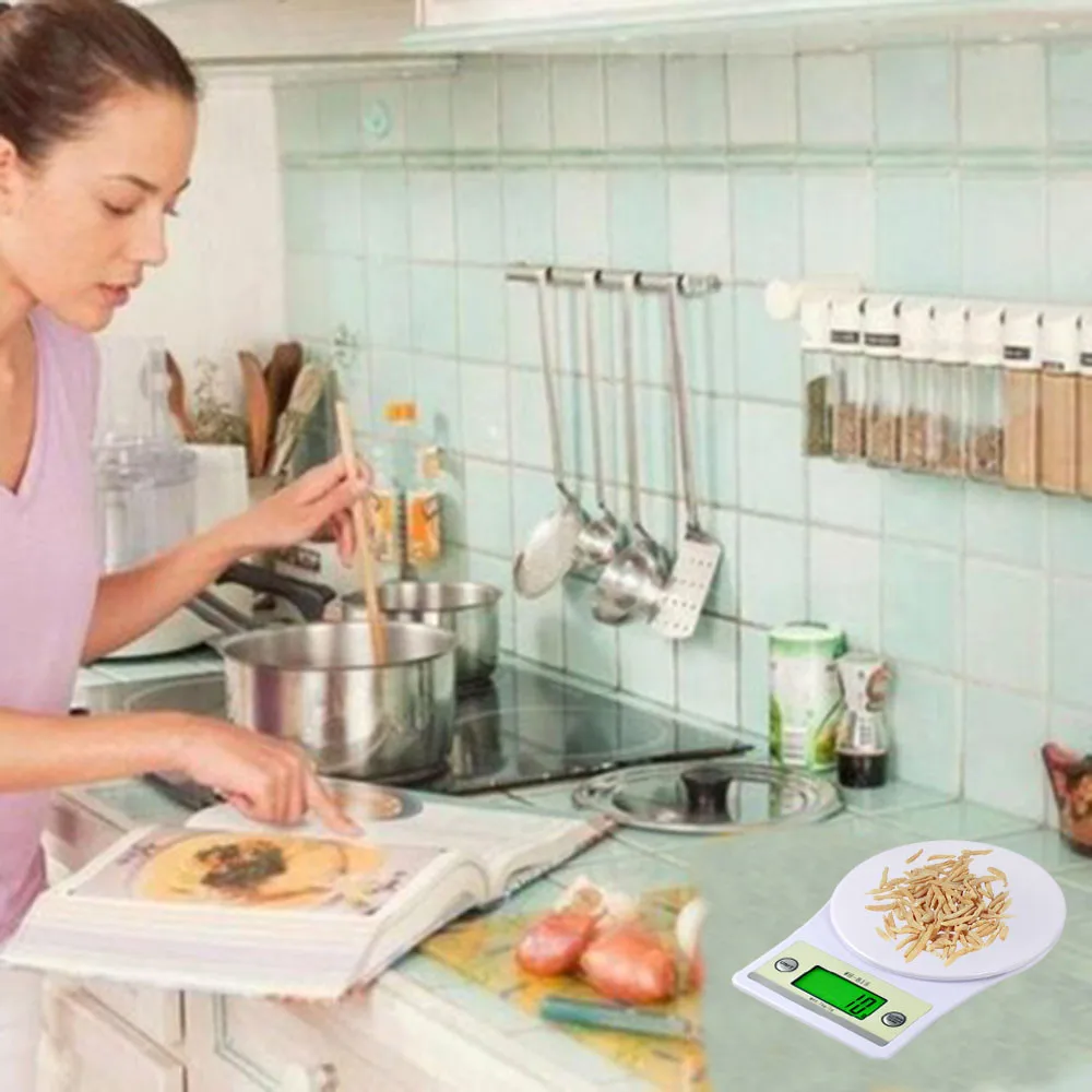 1 шт. 7 кг г Цифровые кухонные весы карманные пищевые многофункциональный