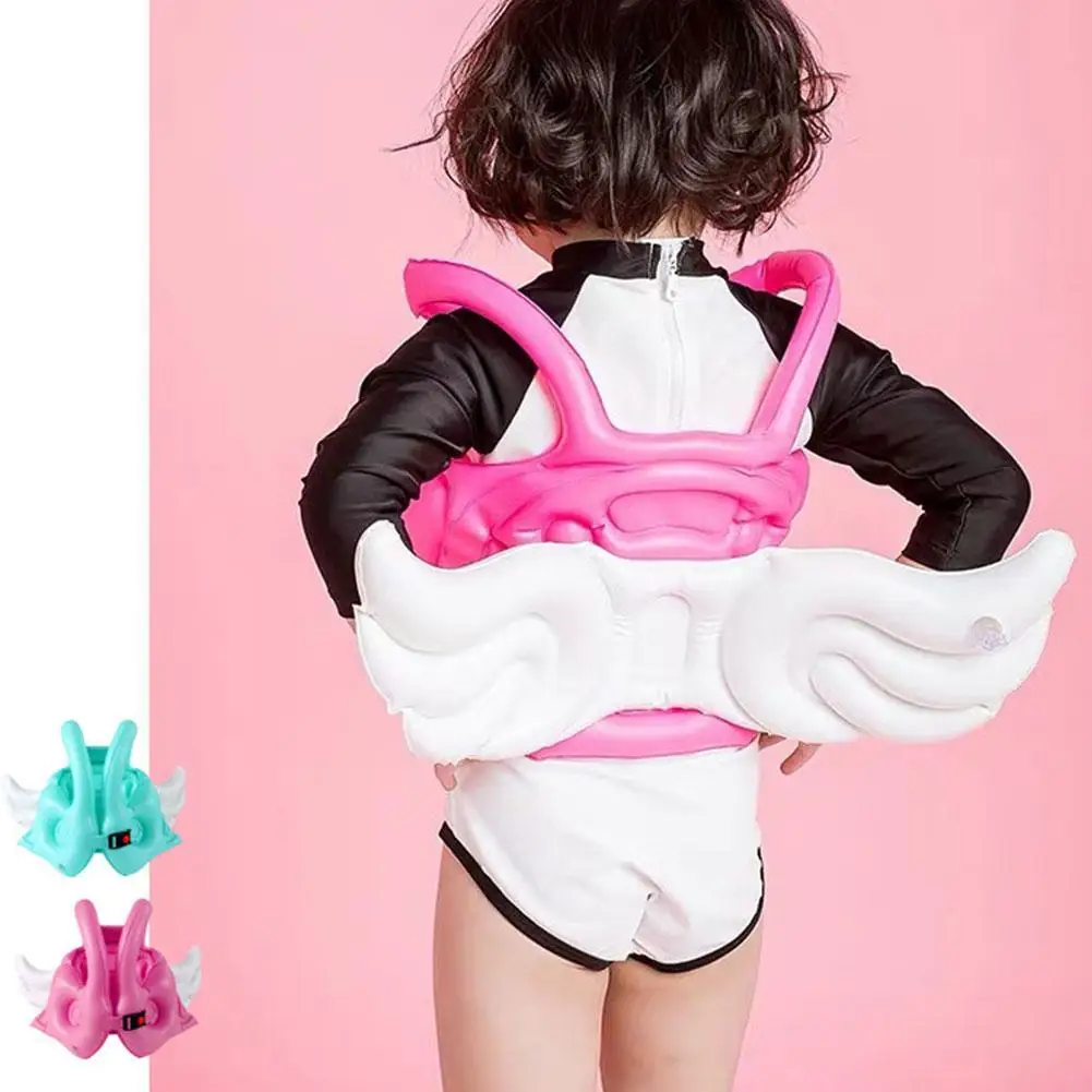 

Children's Angel Inflatable Swimsuit Baby Buoyancy Swim Vest Life Ring