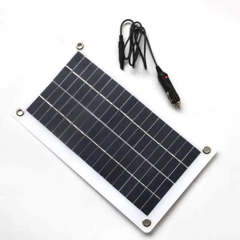 10W 18V 12V Портативный Панели солнечные Зарядное устройство с блоком питания