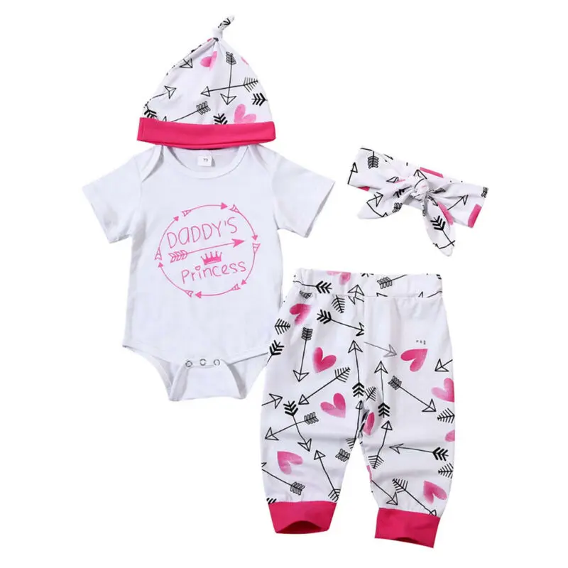 4 шт. детский хлопковый комбинезон на возраст 0-18 месяцев | Мать и ребенок