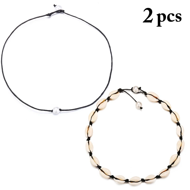 2 предмета в комплекте для женщин искусственный жемчуг колье ожерелье ручной
