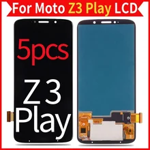 5Pcs/Lot For Moto Z3 Play LCD Screen Display With Touch Digitizer Assembly XT1929 Mobile Phone Parts