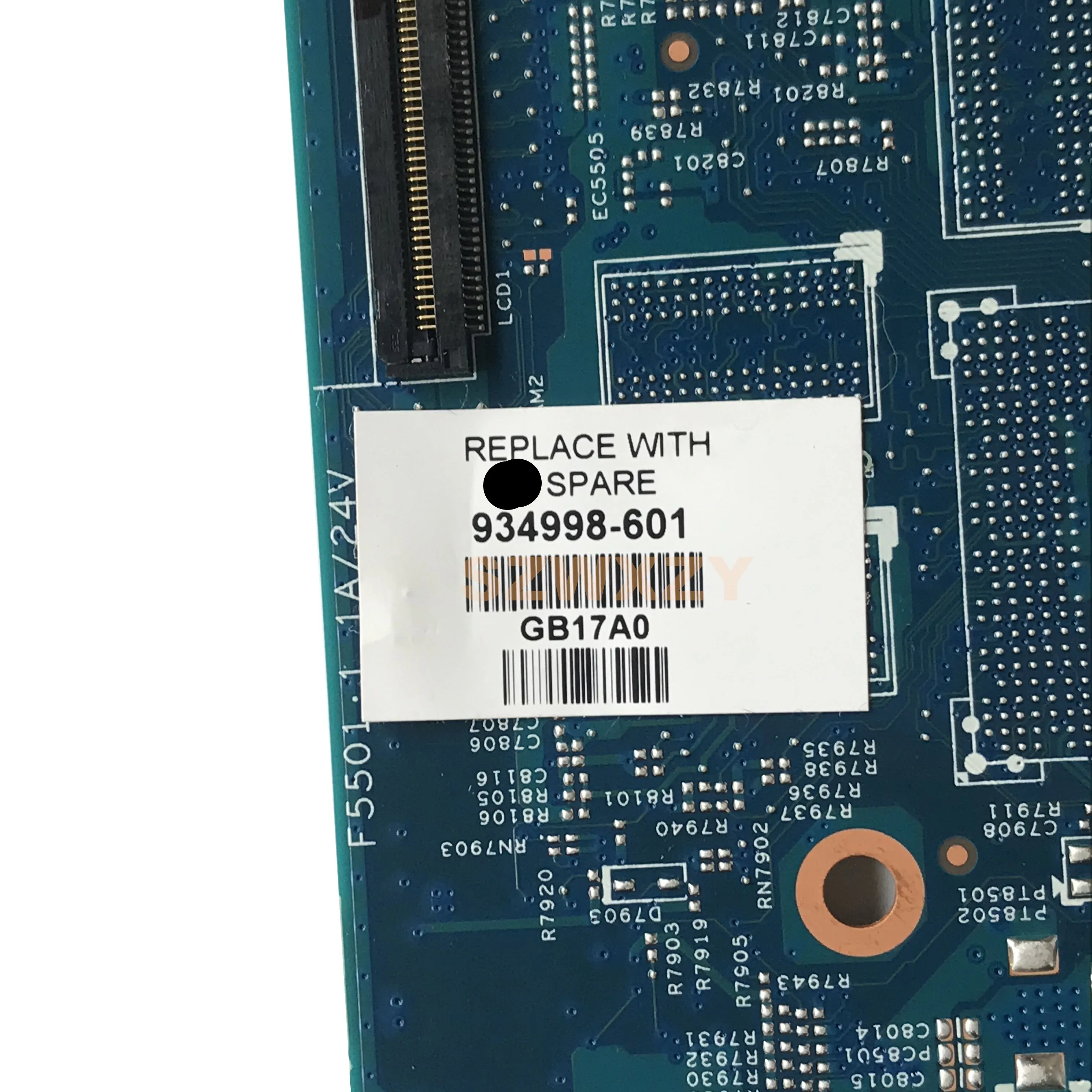 Для HP Envy X360 15M-bp 15-bp материнская плата портативного компьютера с SR3LC I7-8550u 934998-601