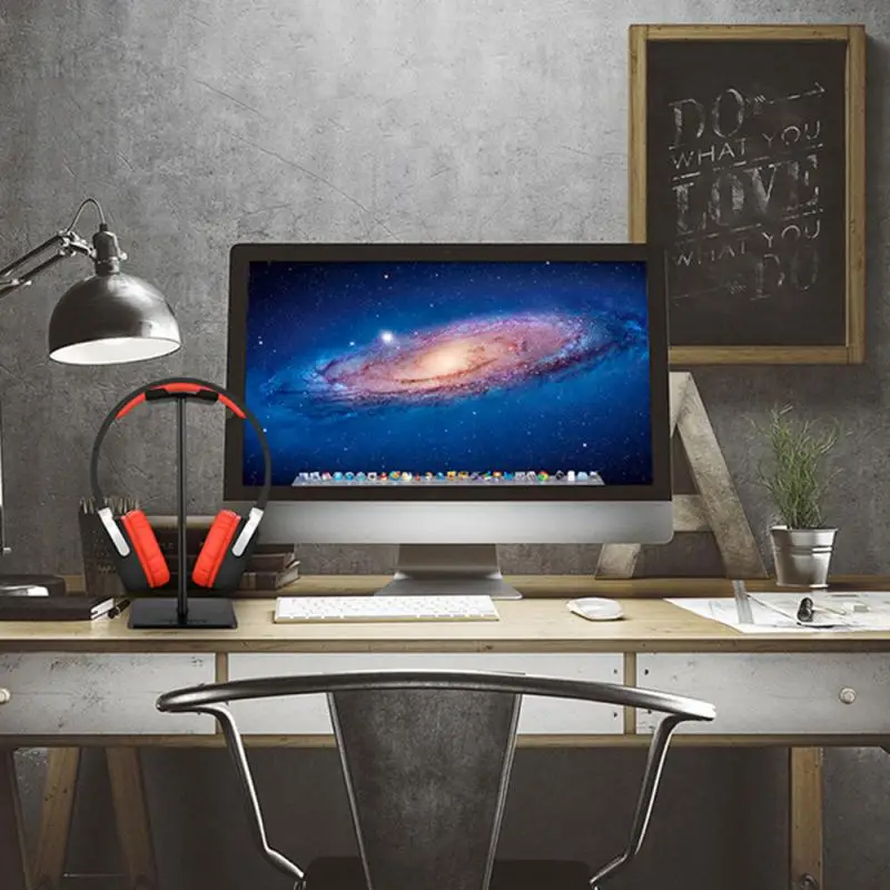 

Headphone Stand Headset Holder Desk Display Holder Rack For Gaming PC Accessories Base Hanger