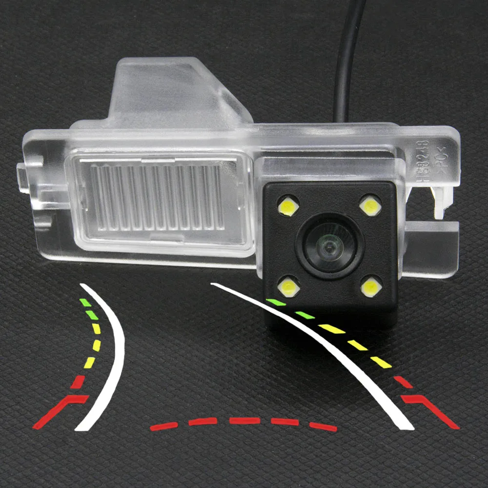 

Dynamic Trajectory Tracks Car rearview camera for Ssangyong kyron rexton Night Vision BackUp Reverse Parking Car Camera