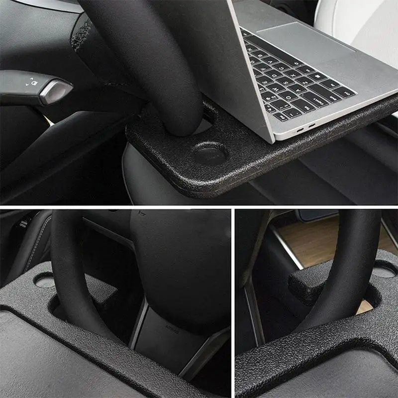 universal car laptop stand notebook desk steering wheel tray table shelves food drink holder mounts auto interior accessories free global shipping