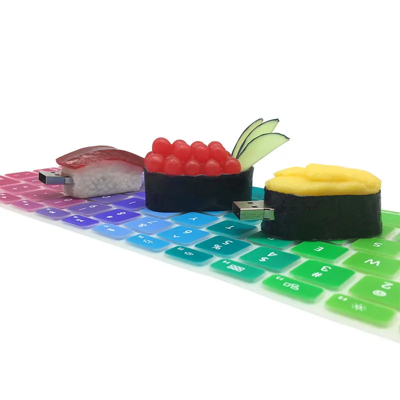 usb флеш-накопитель 128 ГБ memoria usb 2,0 лосось суши еда usb флешка 4 ГБ 8 ГБ 16 ГБ Флешка 32 Гб Флешка 64 Гб подарок