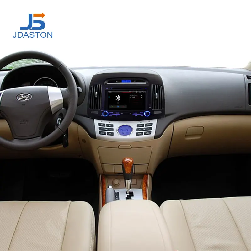 JDASTON 7 дюймов Android 10,0 автомобильный dvd-плеер для HYUNDAI ELANTRA 2007-2011 Мультимедиа gps навигация 2 Din автомагнитола аудио стерео