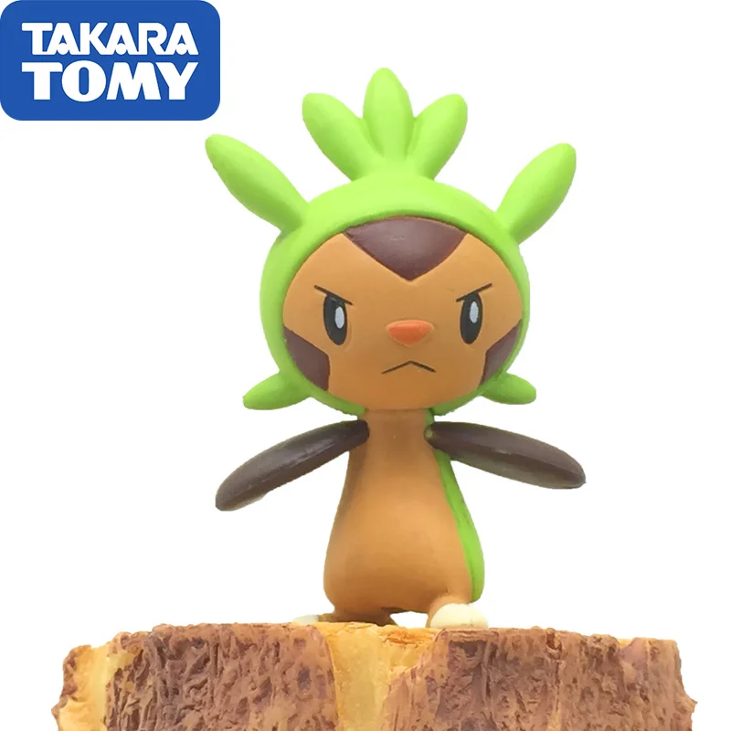 

Pokemon Doll Genuine Takara Tomy MC Model Battle Chespin Model Collection Toy