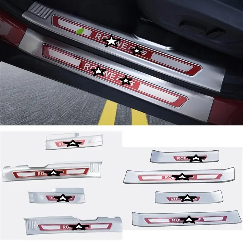 Авто хром багажник задние панели педаль дверная ручка крышка бензобака внешняя