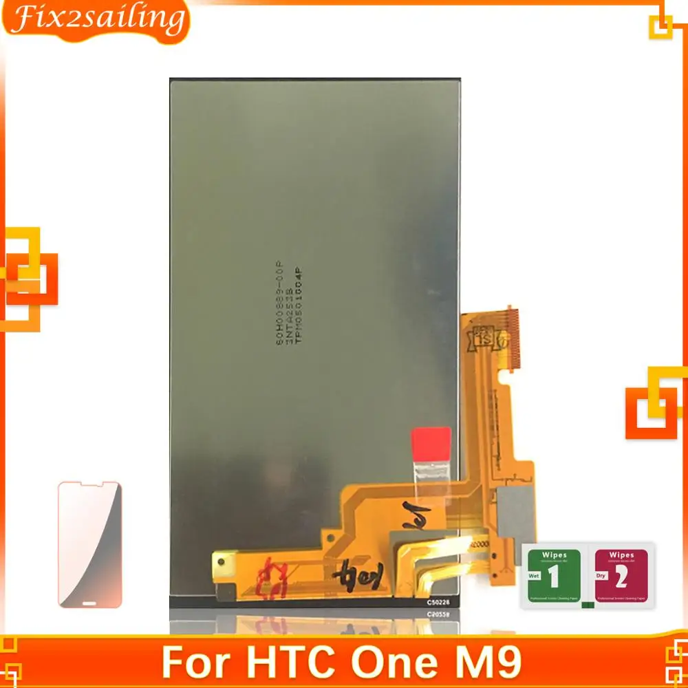 100% протестированный ЖК дисплей для HTC One M9 сенсорный экран дигитайзер M9E M9W