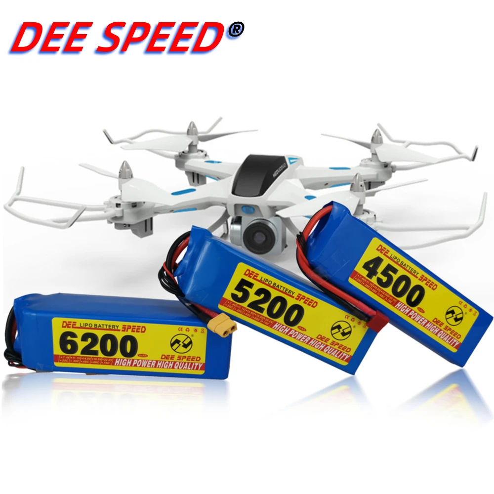Dee 6S литиевая батарея RC 22 2 V 3300 4200 5200 6000mAh 25C 35C 60C подходит для UAV fimi X8 se вертолета